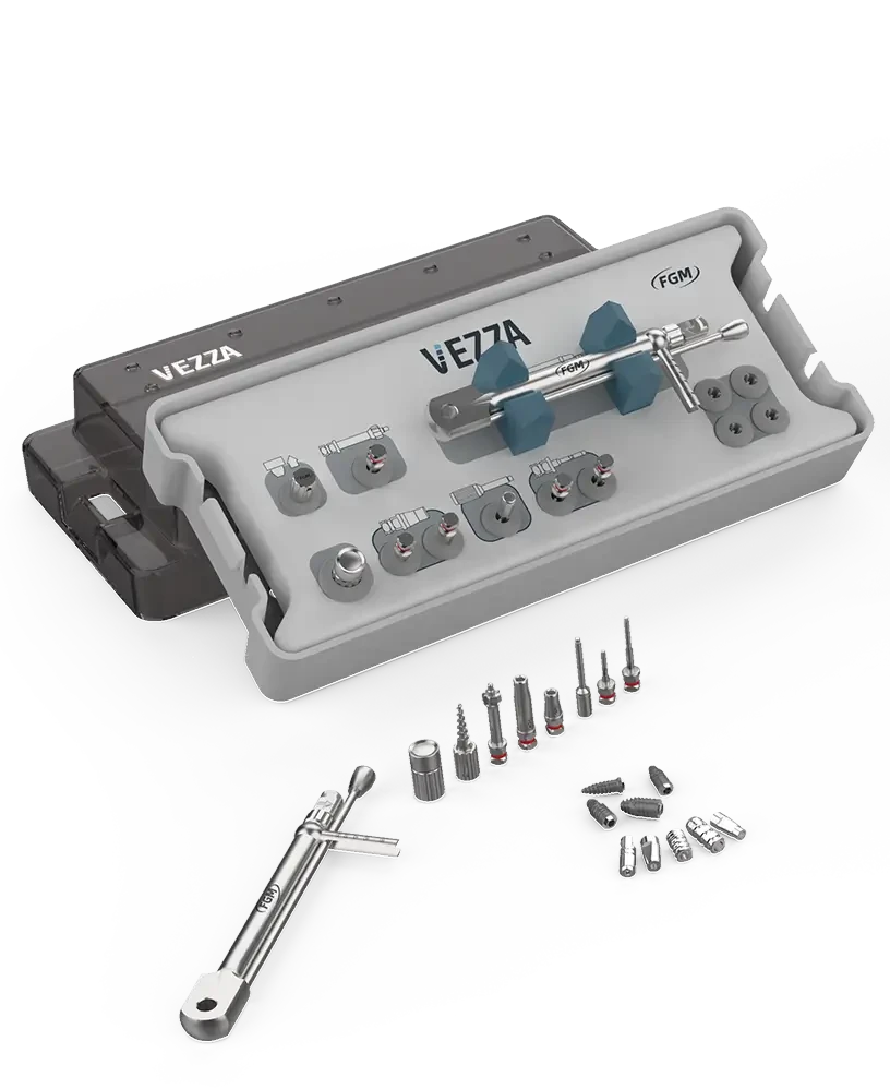 Kit Vezza Protetico 1 - Sistema de Implantes Vezza HE